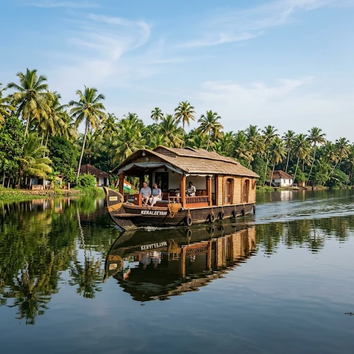 Alleppey backwater houseboat
